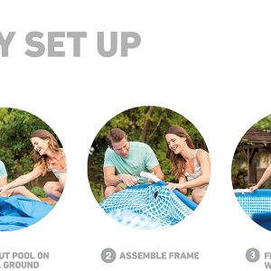 Above Ground Pool 10ft x 30in Intex Prism Frame 26701EH 2