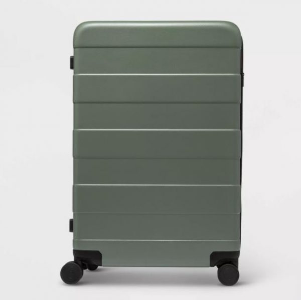 Carry On Suitcase Made By Design Spinner Hardside 28 in Green 1