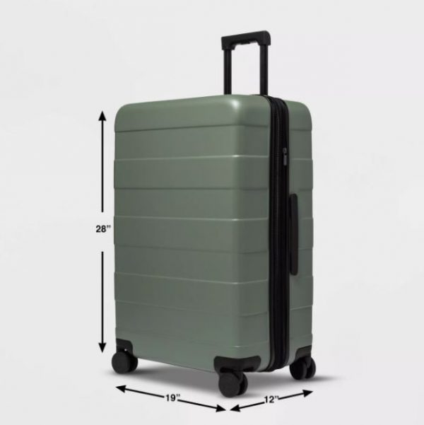 Carry On Suitcase Made By Design Spinner Hardside 28 in Green 3