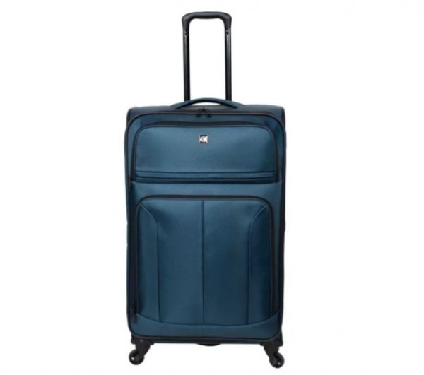 Checked Suitcase Skyline Spinner 29 in Teal 1