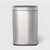 Made By Design Touchless Motion Wastebasket with Liner Stainless Steel 1